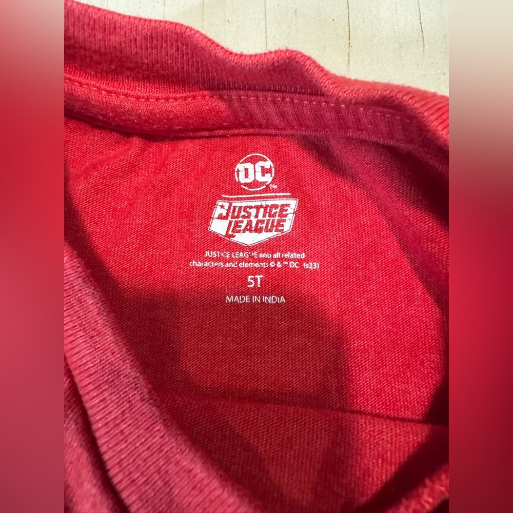 DC Comics Justice League Batman Superman The Flash 3 Pack T-Shirts - Size 5T - Picture 15 of 15